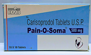 Soma(carisoprodol) 500mg Tablets